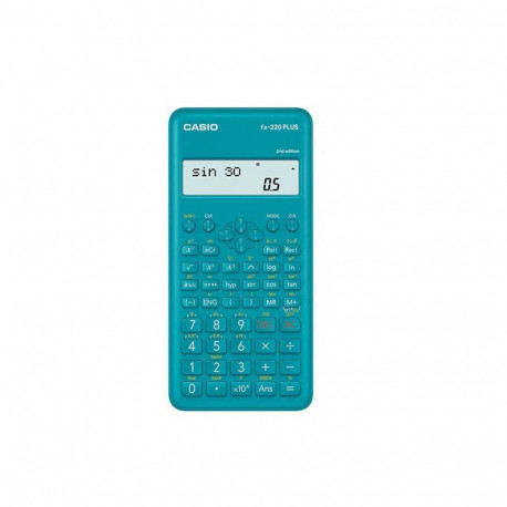 CASIO SCIENTIFIC CALCULATOR FX-220PLUS-2 BLUE  12-DIGIT DISPLAY