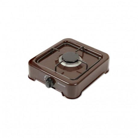 1-burner gas cooker Ravanson K-01BR (Brown)