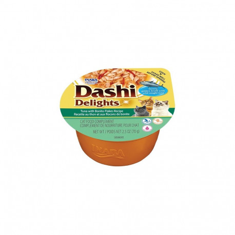 Inaba Dashi Delights Tuna with Bonito Flakes konserv kassile 70g
