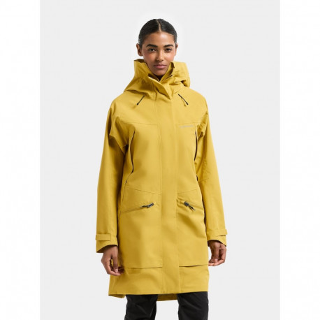 Kevad/sügis parka Didriksons Ilma 8 kollane (Yellow Pollen) - 40