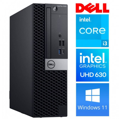 DELL 5060 SFF i3-8100 8GB 128SSD M.2 NVME WIN11Pro