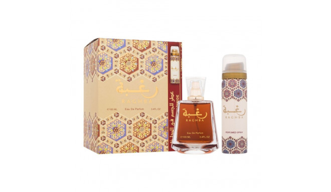 Lattafa Raghba Eau de Parfum (100ml) (Edp 100 ml + Deodorant 50 ml)