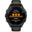 Garmin Forerunner 265S, must/kollane