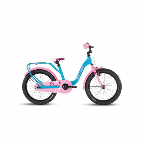 Laste jalgratas S'COOL niXe 18" Ocean/Pink