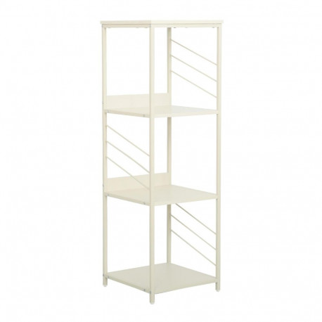 Shelf DIMITRA 40x40xH124cm, beige