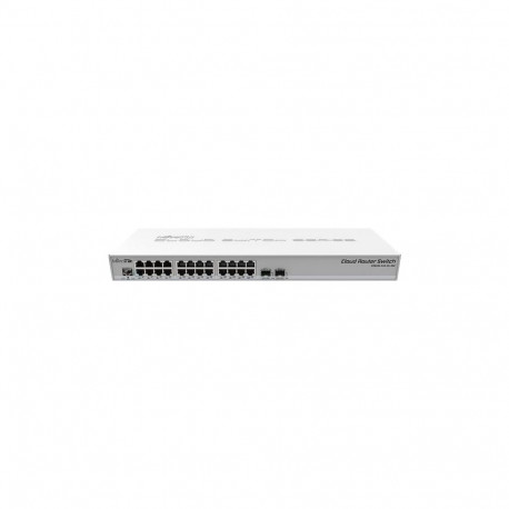 MikroTik pilveruuter-lüliti CRS326-24G-2S+RM haldatav L3 raki paigaldatav 24× Gigabit Ethernet (copp