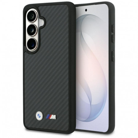 BMW case for SAMSUNG S26 BMHMS26S24CFMMK (Magnetic Kevlar W/ Logo) black