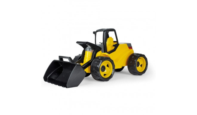 The Lena Giga Trucks Earth Mover (67 cm) is a heavy-duty, extra-large toy construct