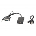 Adapter VGA(M) + Audio - HDMI (Ż)