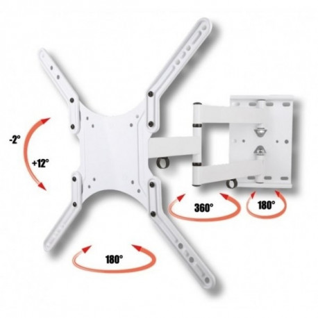 Standard Title: Adjustable White Wall Mount Bracket for 23-55" LCD/LED TVs

