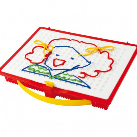 Filo embroidered strings