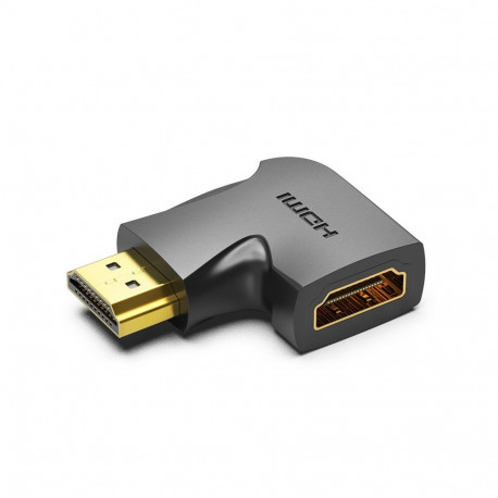 Adapter - Vention HDMI 270 Degree Male to Female Vertical Flat 3840x2160 Black