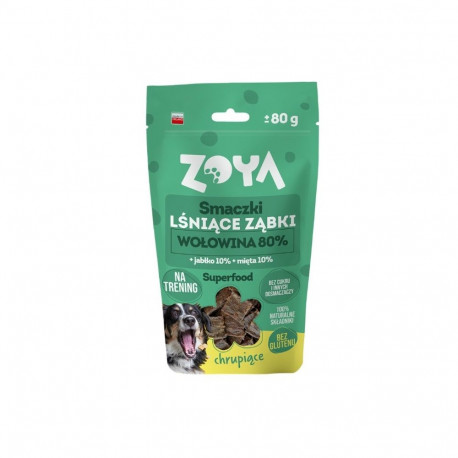 Dog Treat - ZOYA Shiny Teeth Beef 80g Grain-Free Hypoallergenic