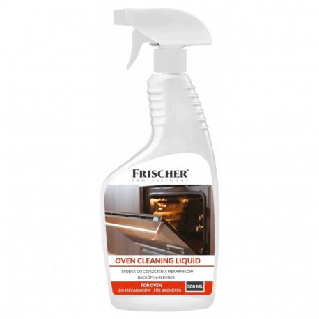 Cleaning Fluid - FRISCHER Oven Cleaner 500 ml Trigger Bottle Black Fittings