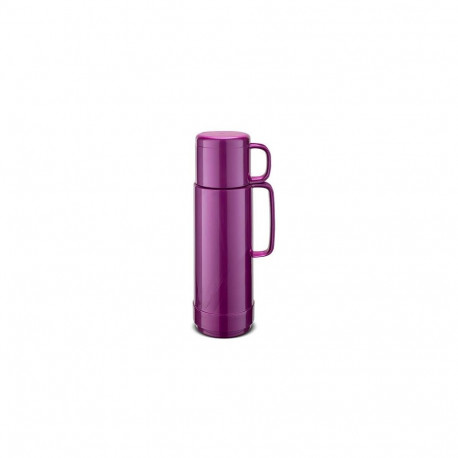 Drink Container - ROTPUNKT Glass Thermos 0.75L Hot/Cold 24/36h Shiny Grape