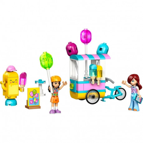 Toy Set - LEGO FRIENDS 42692 Ice Cream & Balloon Stand (Lego, 107 pieces, 2 minifigures)