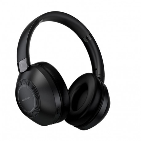 Wireless Headphones - Vention SoundMate BT 5.3, 20h battery, built-in mic, black