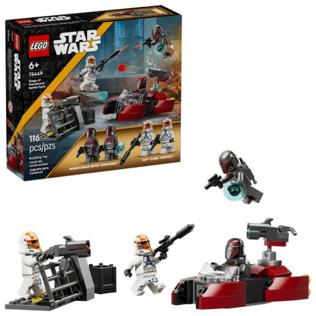 Constructor - LEGO Star Wars 75449 Siege of Mandalore Battle Pack (Lego, 116 pieces, 4 minifigures)