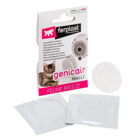 Odor Neutralizer - FERPLAST Genicair Filter 2 pcs 100g Floral Scent