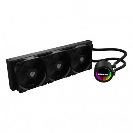 CPU Cooler - GENESIS NLG-2320 All-in-One Liquid Cooler, 3 Fans, Black