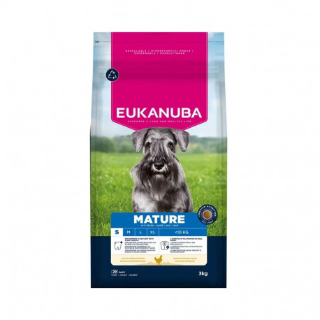 Dog Food - EUKANUBA Premium Nutrition Mature Small Breed Chicken 3kg