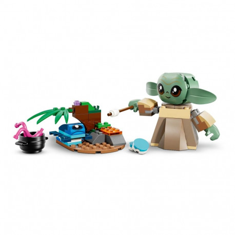 Constructor - LEGO Star Wars 75443 Grogu's Homestead (Lego, 107 pieces, suitable for ages 4+)