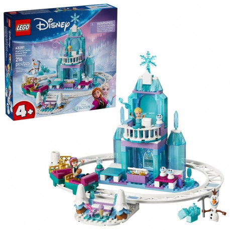 Constructor - LEGO Disney 43281 Elsa's Ice Castle Adventure (Lego, 216 pieces, 2 minifigures)