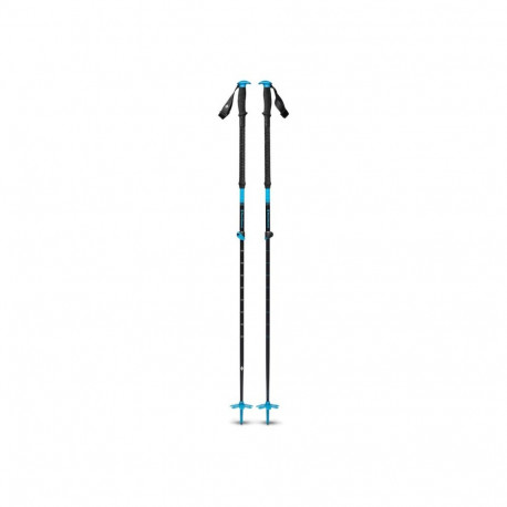 Ski Pole - Black Diamond Expedition 110-155 cm Aluminum EVA Blue/Black