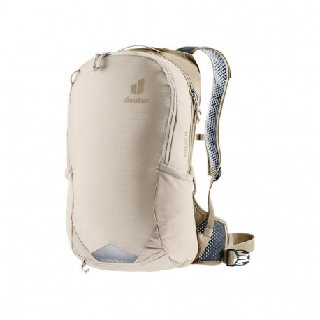 Bicycle Backpack - Deuter Race Air 10 10L, adjustable straps, rain cover, Alu/Grey