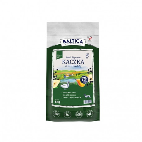 Dog Food - BALTICA Smaki regionów Duck with Pear Small Breeds 6kg