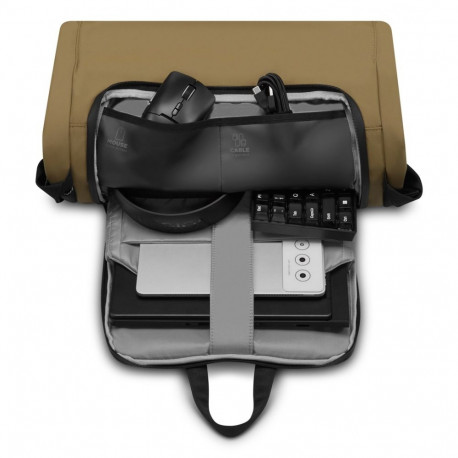 Laptop Backpack - Lenovo GX41U39298 16" Water-Resistant Nylon Black/Yellow