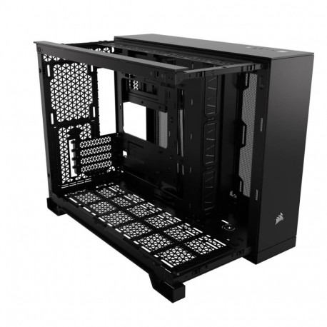 Computer Case - Corsair 2500D AIRFLOW Midi Tower ATX, Liquid Cooling, Black