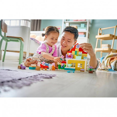 Toy Building Set - LEGO DUPLO 10467 Peppa Pig Family House 84 Pieces 5 Minifigures