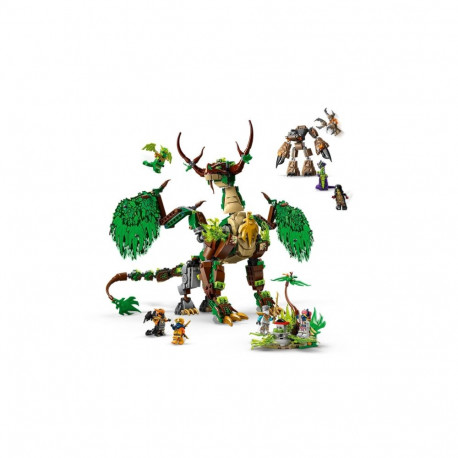 Constructor - LEGO NINJAGO 71859 The Dragon of Life (Lego, 1050 pcs, 8 minifigures)