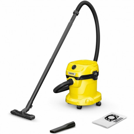 Vacuum Cleaner - Kärcher WD 2 PLUS 15L 1000W Dry & Wet Yellow