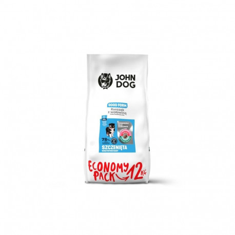Dog Food - JOHN DOG Good Form Puppy Chicken with Beef Dry 12 kg