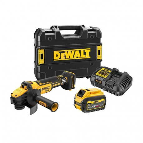 Power Tool - DeWalt DCG409VST1-QW 125 mm Angle Grinder 18 V 1.8 kg