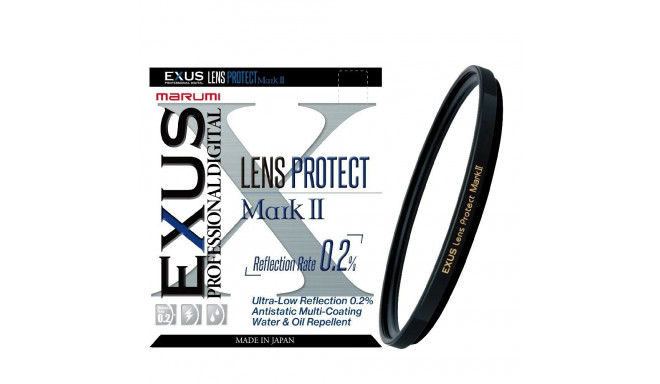 Camera Filter - Marumi EXUS Mark II 72mm Protective Filter