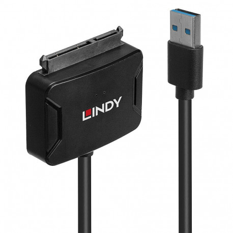 Adapter - Lindy USB 3.0 to SATA Converter with Power Supply, 5Gbps