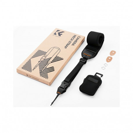 Camera Strap - K&F Concept Urban Wander 01, 36 kg load, UHMW-PE, Black