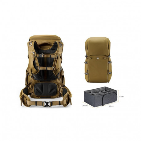 Camera Backpack - K&F Concept Star Wander 05 40L Waterproof Khaki