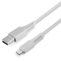 Cable - Lindy 2m USB Type A to Lightning Cable, 480Mbps, White