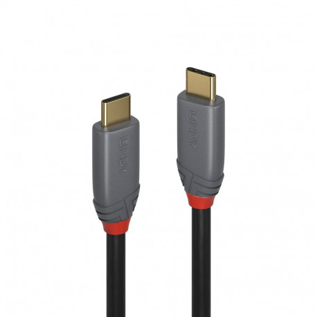 Cable - Lindy 3m USB 3.2 Type C to C 10Gbps 100W PD Anthra Line