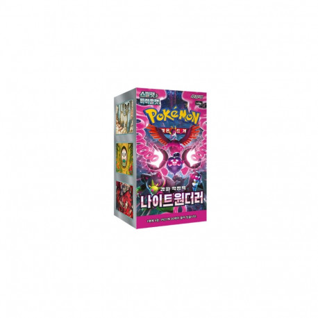 Trading Card Game - Pokémon TCG Scarlet and Violet Night Wanderer Booster Box 30 Packs Korean