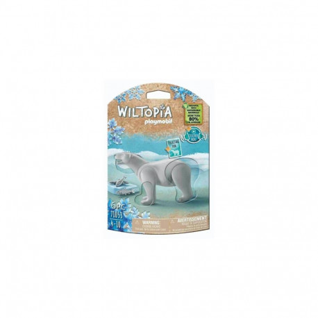 Toy Figurine - Playmobil 71053 Wildtopia Polar Bear Figure