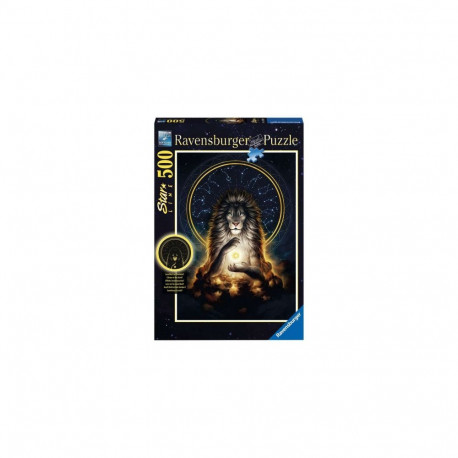 Puzzle - Ravensburger 500 Star Line Shining Lion 500 Pieces
