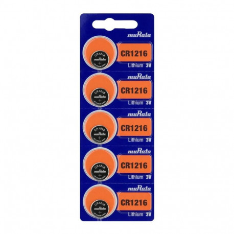 Battery - Murata CR1216 Lithium Coin Battery 3V 1.3g