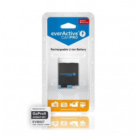 Battery - everActive CamPRO GoPro Li-ion 1720mAh 3.85V