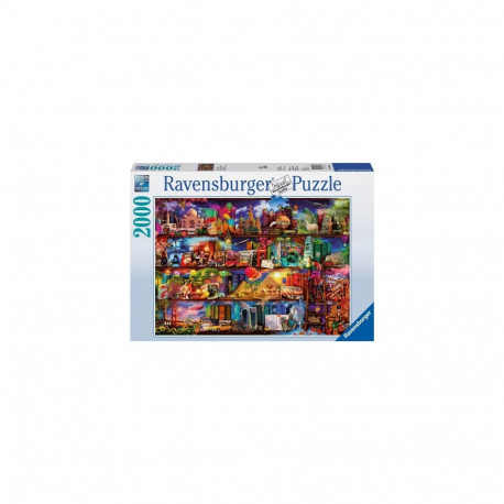 Puzzle - Ravensburger 2000 Travel Shelves Jigsaw Puzzle 2000 Pieces
