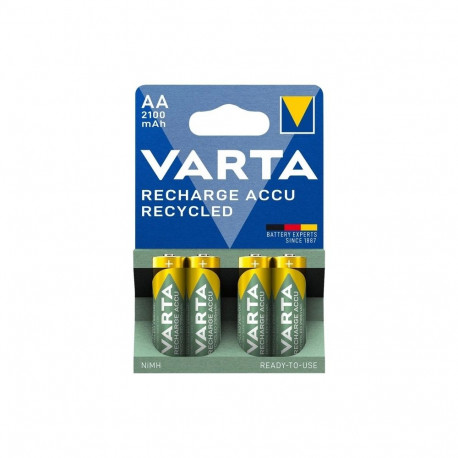 Battery - Varta Recharge Accu Recycled AA 2100 mAh 1.2V 4-pack